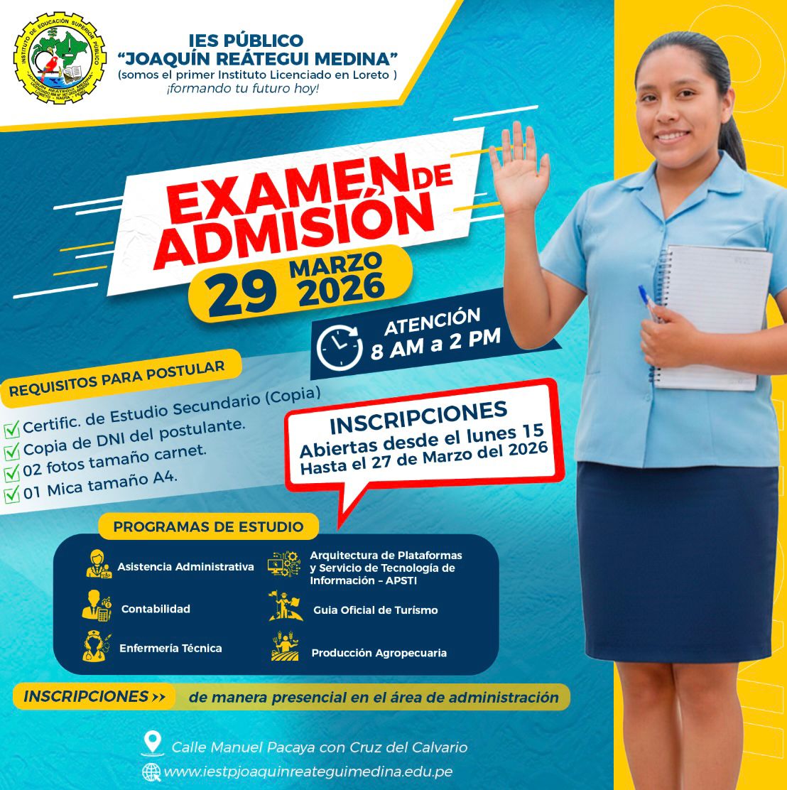 Examen de Admisi&oacute;n